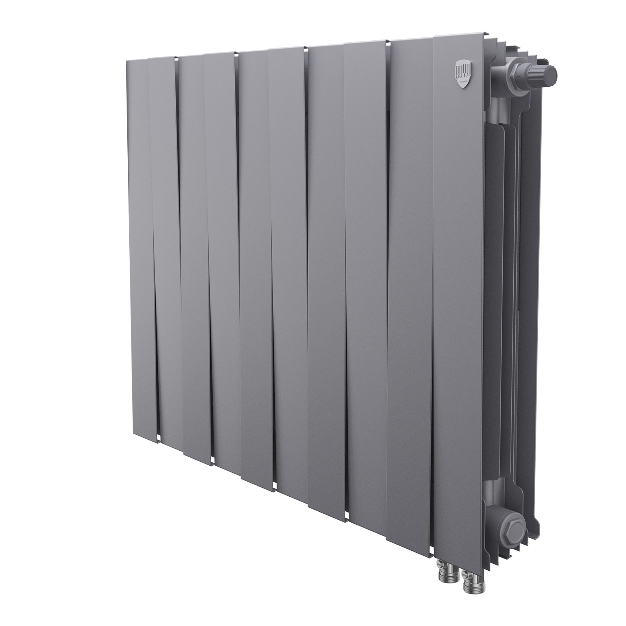 Радиатор Royal Thermo PianoForte 500 Silver Satin VDR80 — 12 секц.